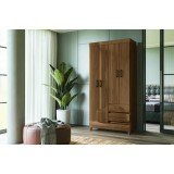 Guarda Roupa 4 Portas 2 Gavetas Jequitibá